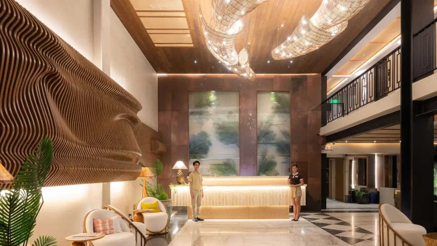 Amari The Inn at El Nido — Hotel reception area