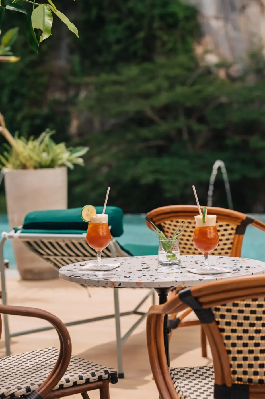 A. Cliff Kitchen rooftop restaurant, bar, and pool at Amari by Vivere in El Nido